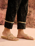 VELVET BLACK RADICAL PANTS