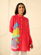 RANI NILGIRI COLLARED BUTTON DOWN SHIRT