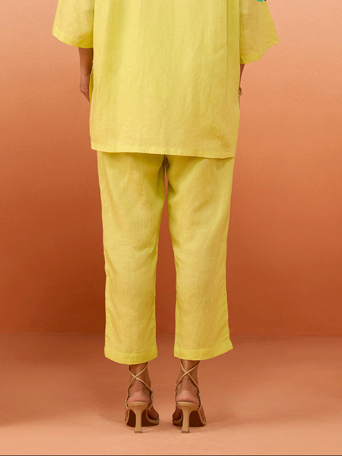LIME ZURIE TROUSERS