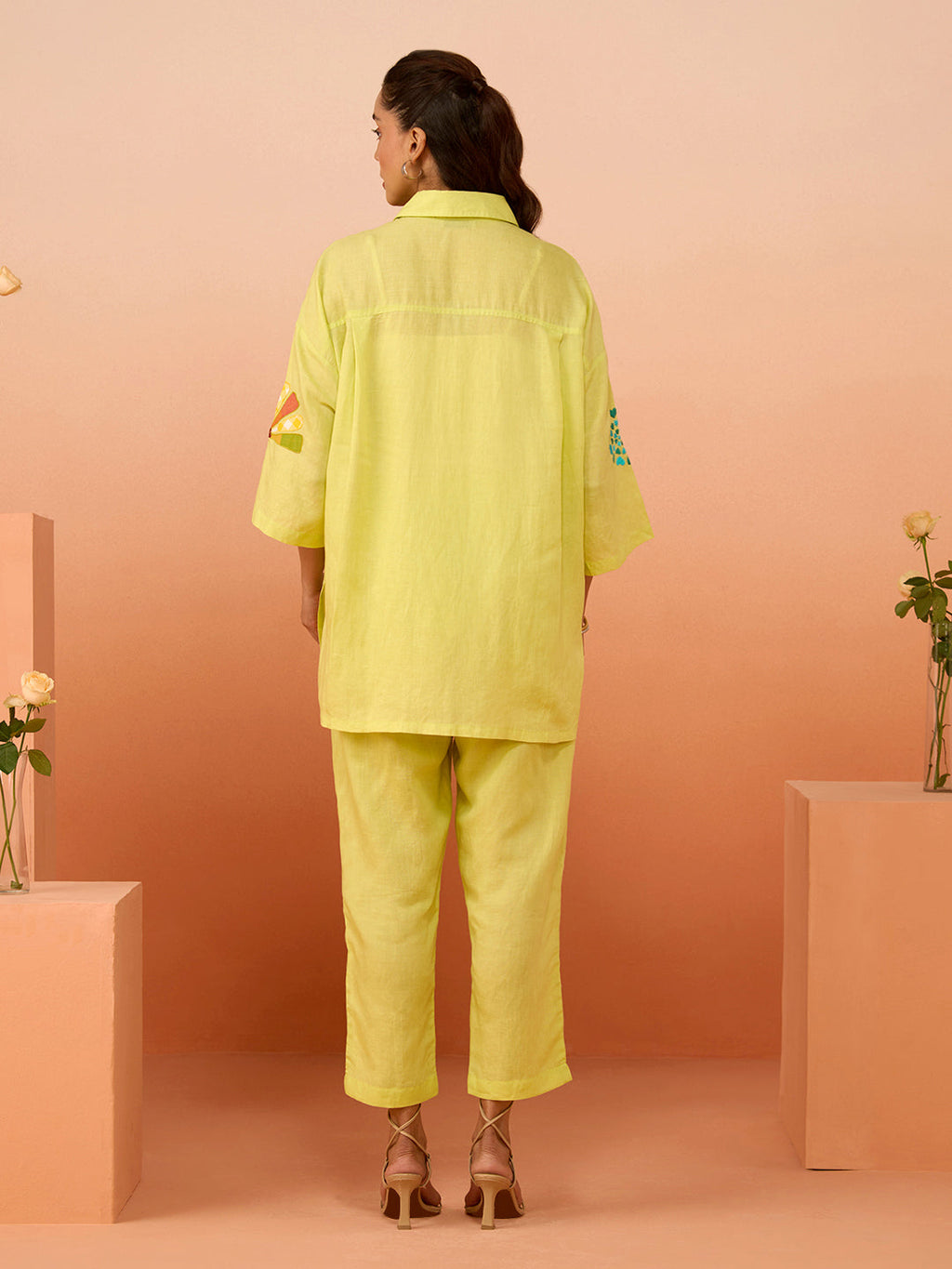 LIME ZURIE TROUSERS