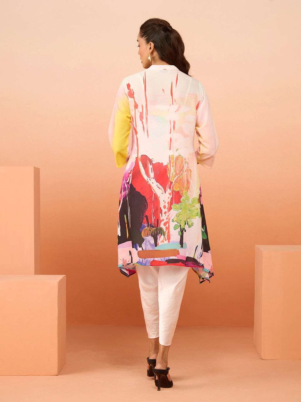 SAAD PINK KAFTAN