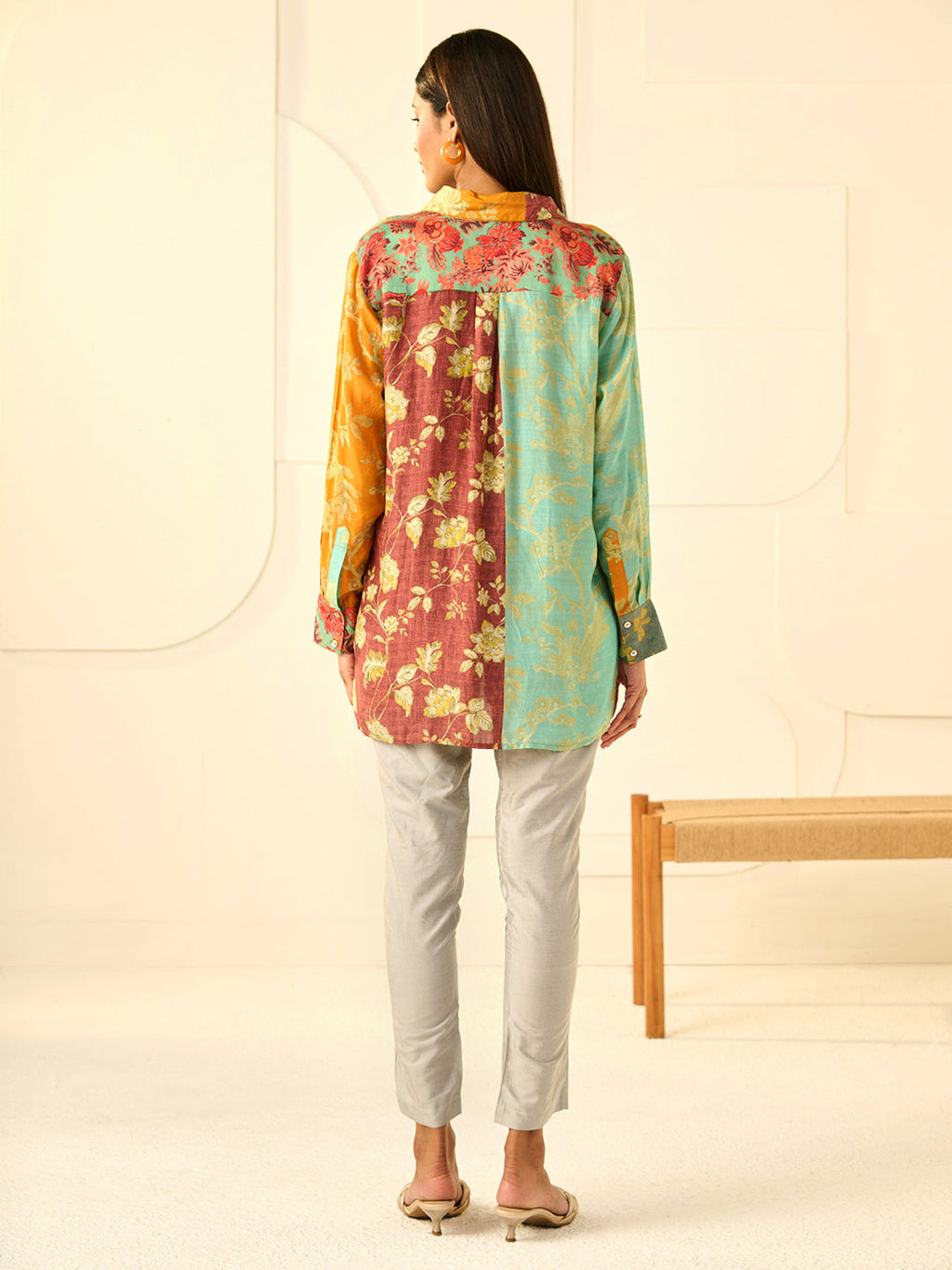 MUSTARD VED RITUAL SHIRT