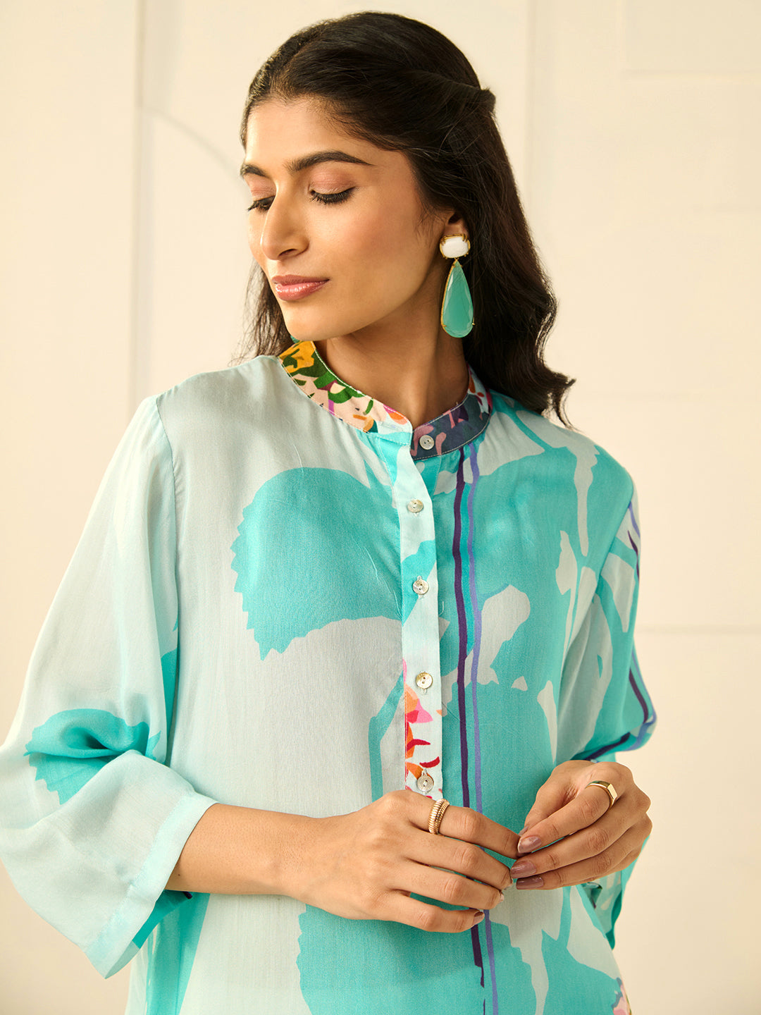 BEGIN BLUE KAFTAN