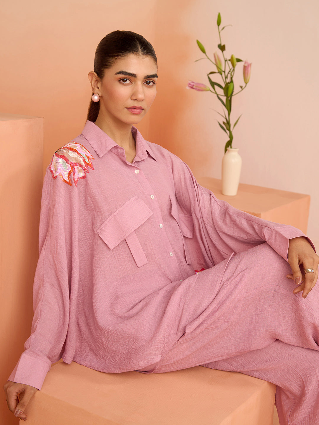BLUSH ESTIE SHIRT