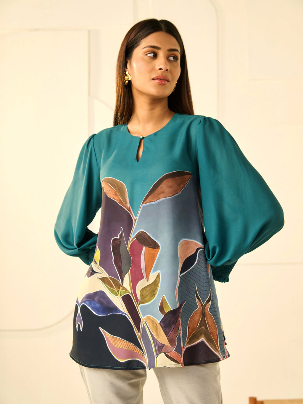 TEAL ASTON THOMAS SHIRT