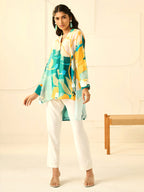 TEAL BREEZE ROOH SHIRT
