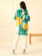 TEAL BREEZE ROOH SHIRT