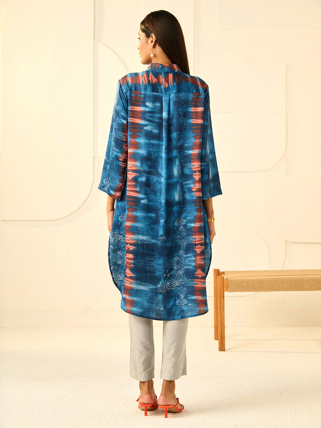 SATURN BLUE WHITNEY TUNIC