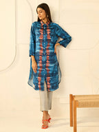 SATURN BLUE WHITNEY TUNIC