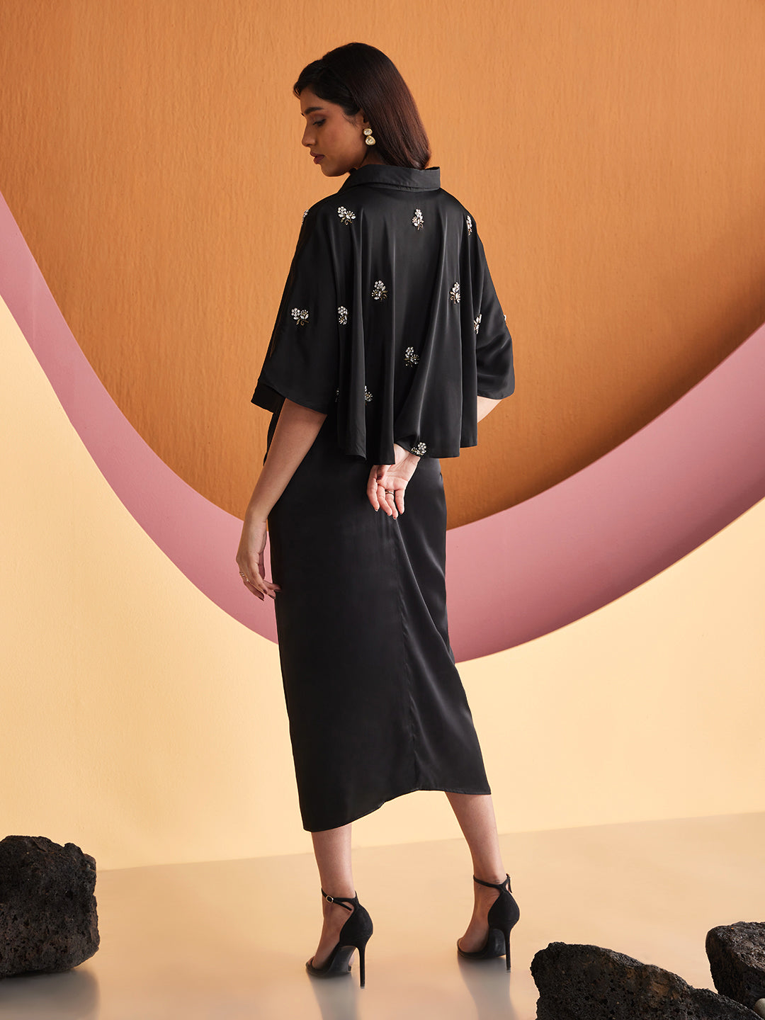 BLACK MILAGA SKIRT