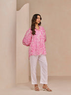 PINK VEIN JAWA SHIRT