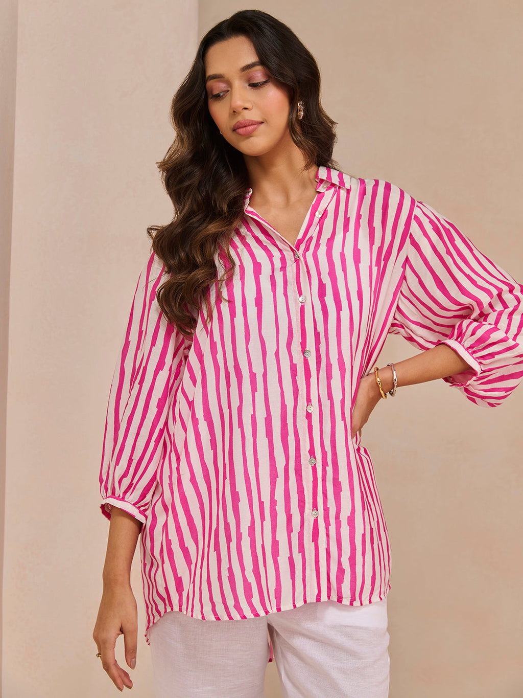PINK VEIN JAWA SHIRT