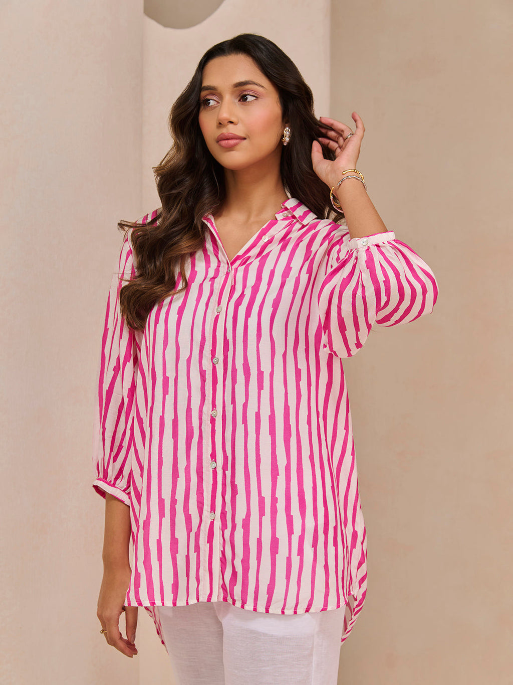 PINK VEIN JAWA SHIRT