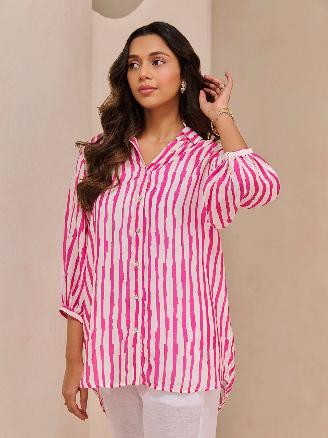 PINK VEIN JAWA SHIRT