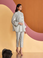 GREY AHAANA SHIRT