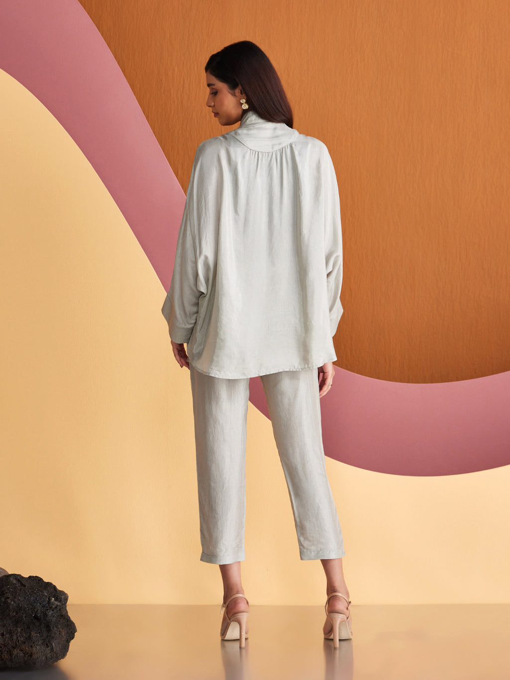 GREY AHAANA SHIRT