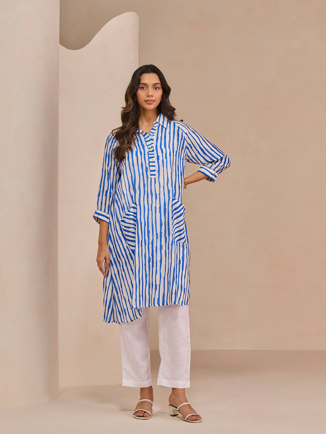 BLUE VEIN AVANT TUNIC