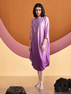 PURPLE OMBRE MANOR DRESS