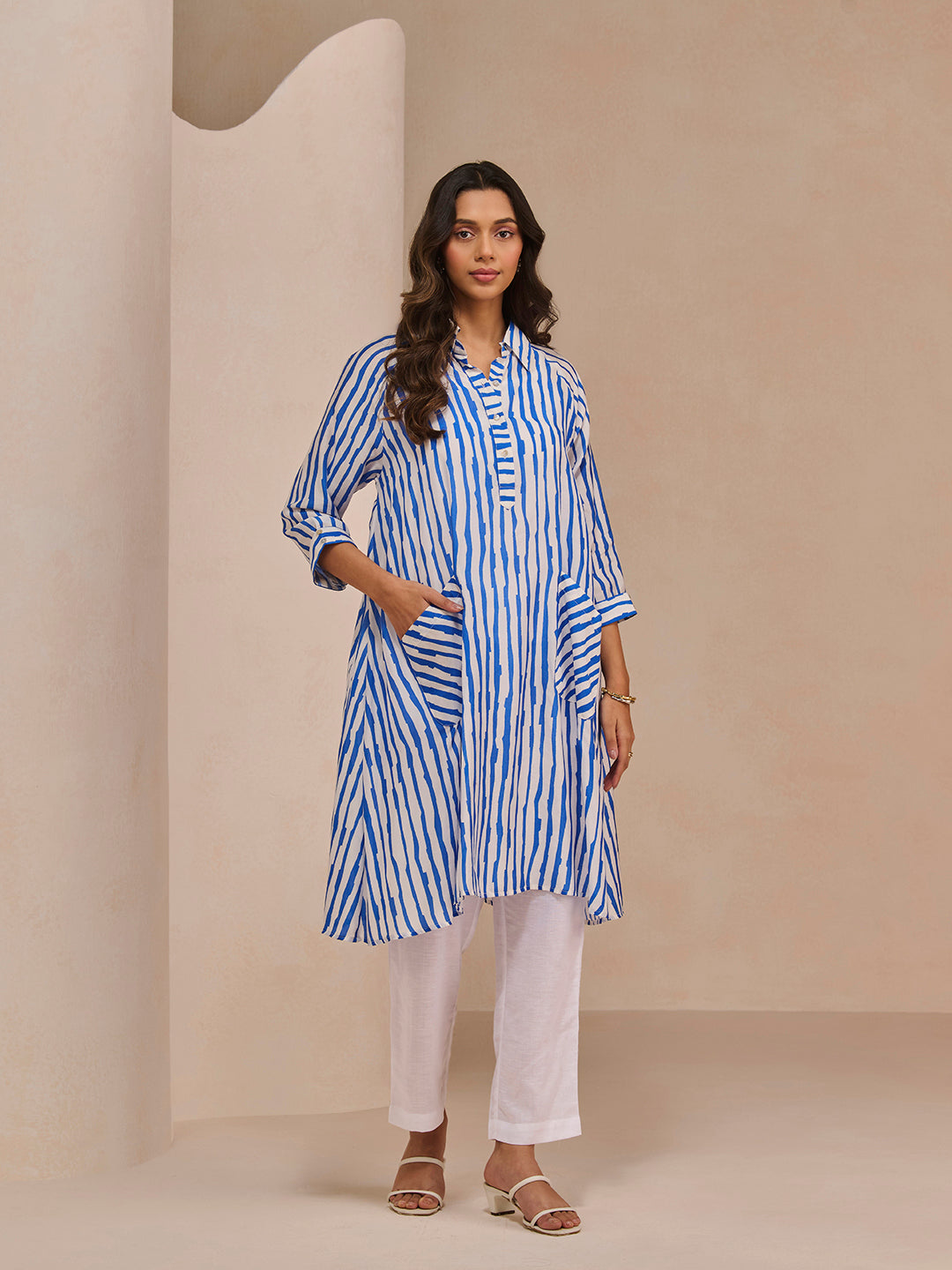 BLUE VEIN AVANT TUNIC