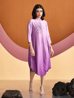 PURPLE OMBRE MANOR DRESS