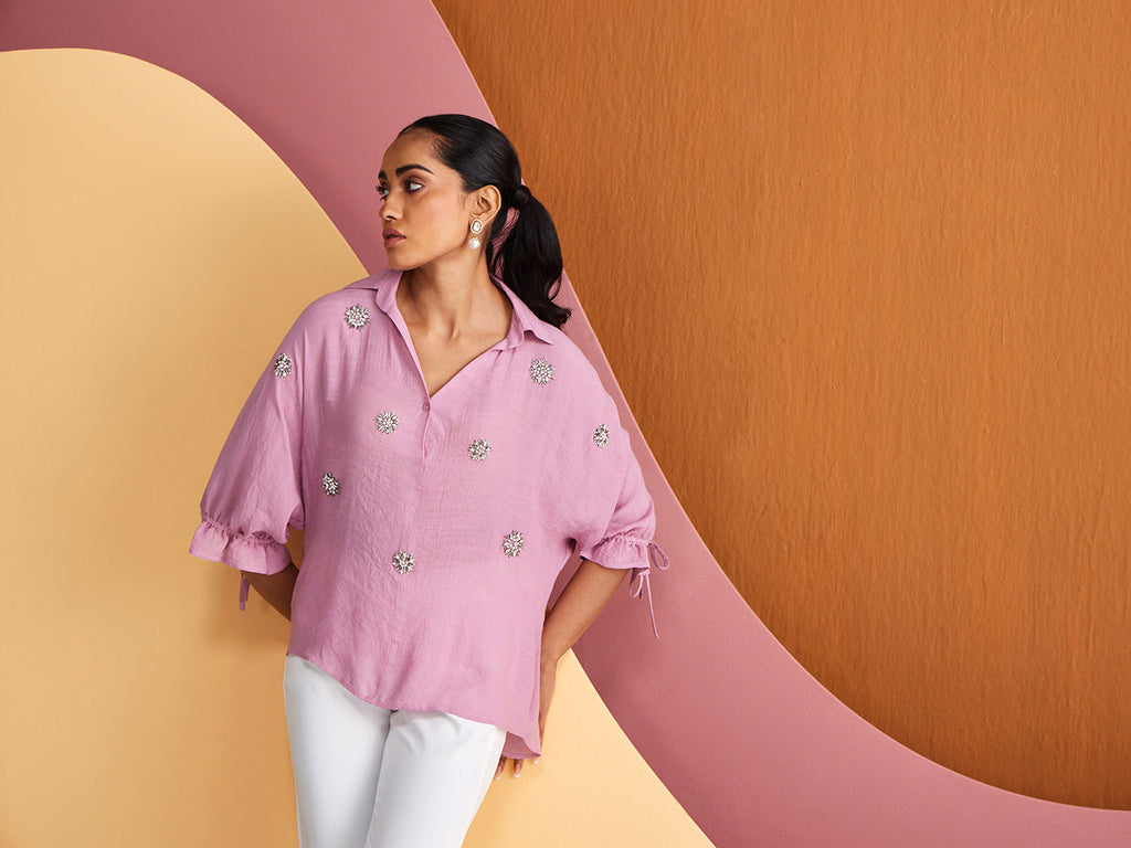 BLUSH IVA SHIRT