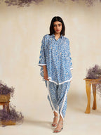 BLUE UZBEK HANNAH TOP