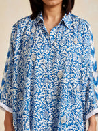 BLUE UZBEK HANNAH TOP