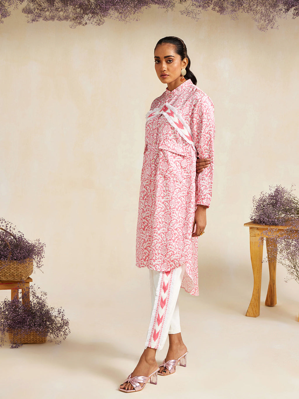 PINK UZBEK LAURA TUNIC