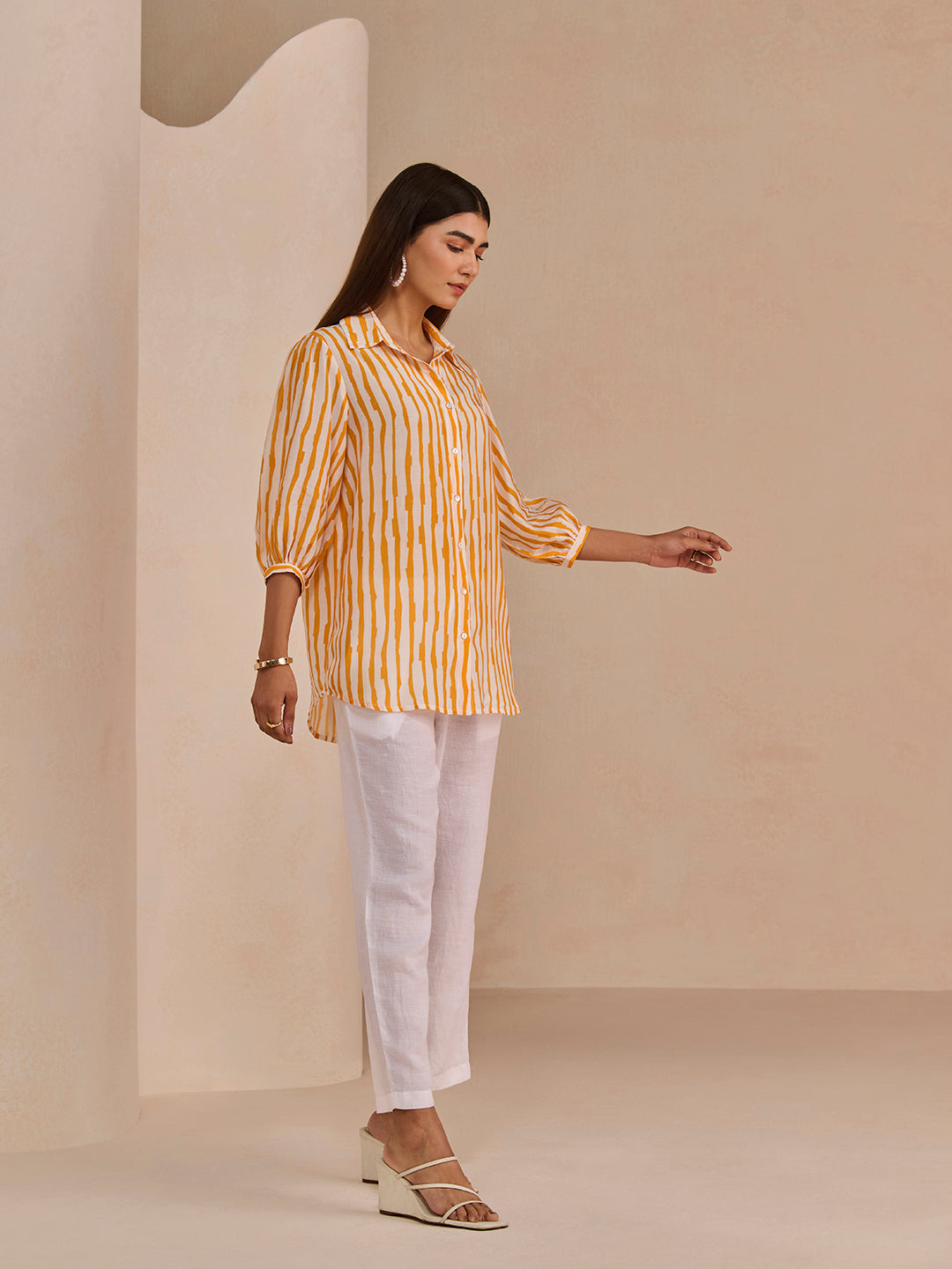 MUSTARD VEIN JAWA SHIRT