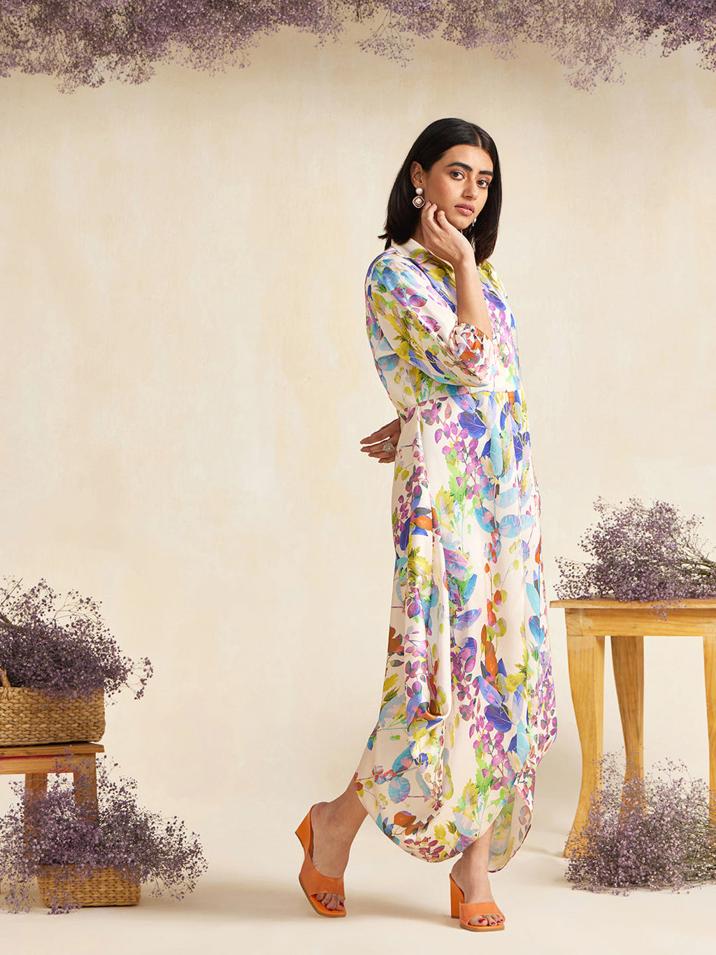 YELLOW BONANZA TIGNI DRESS