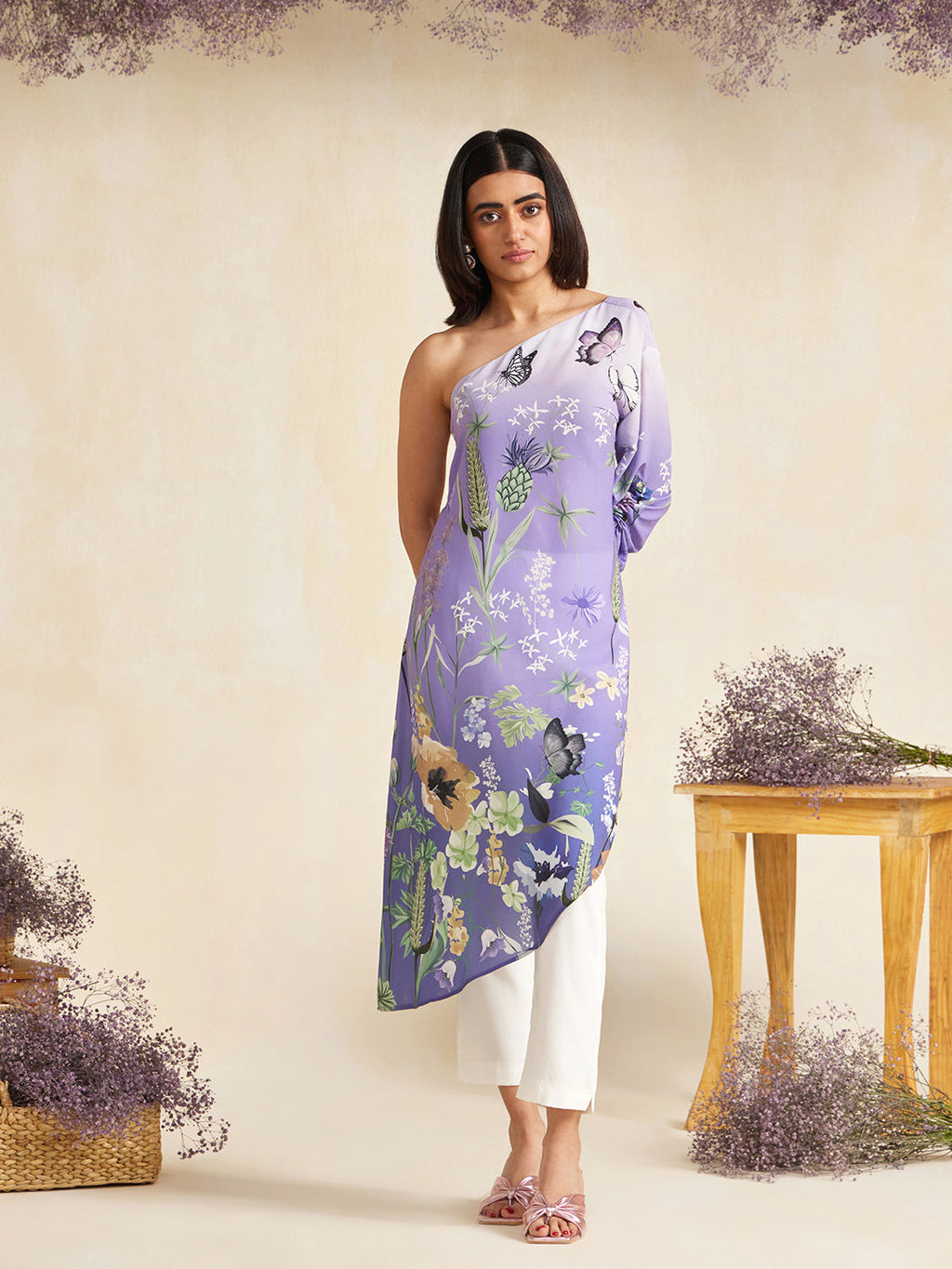 LAVENDER STUDIO RAZ DRESS