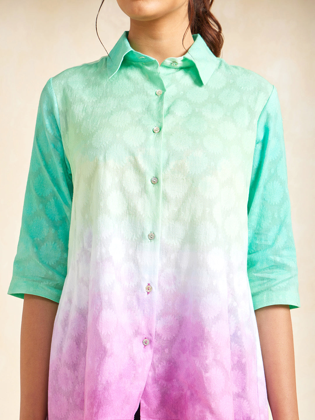 GREEN COSMIC BLAIR SHIRT