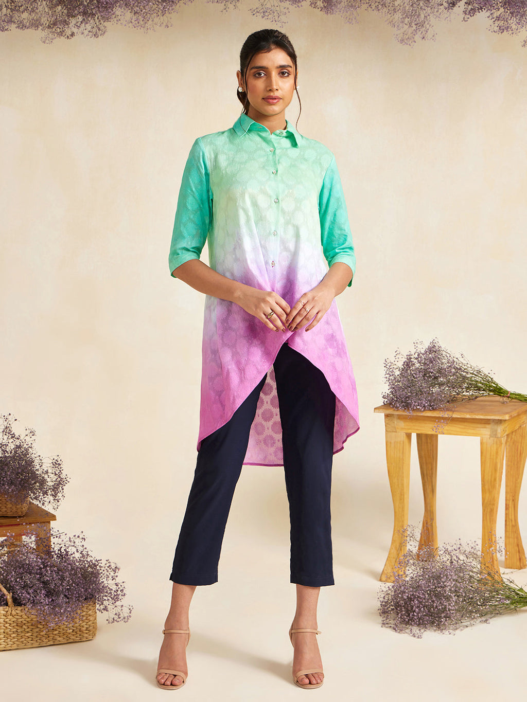 GREEN COSMIC BLAIR SHIRT