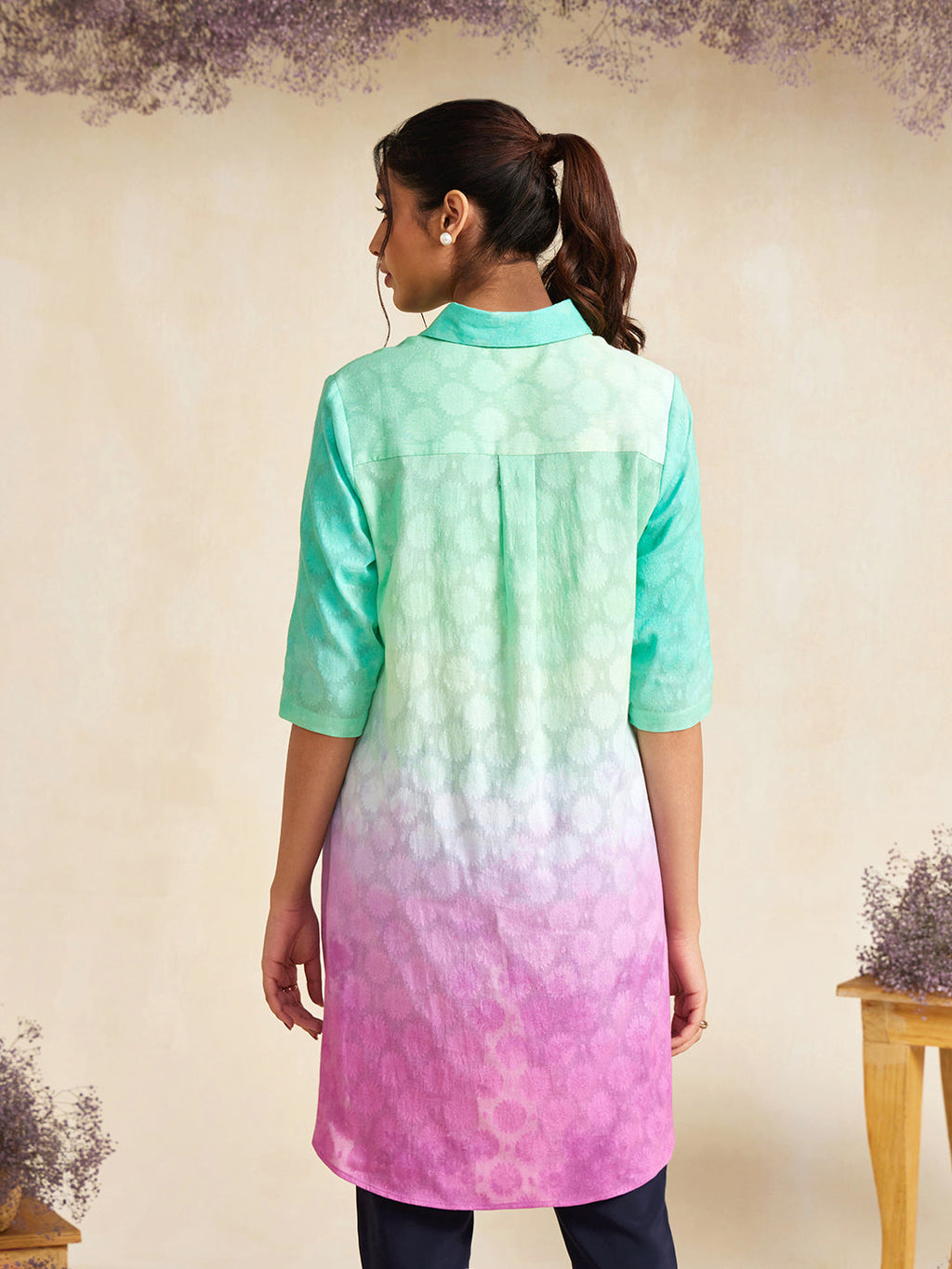 GREEN COSMIC BLAIR SHIRT