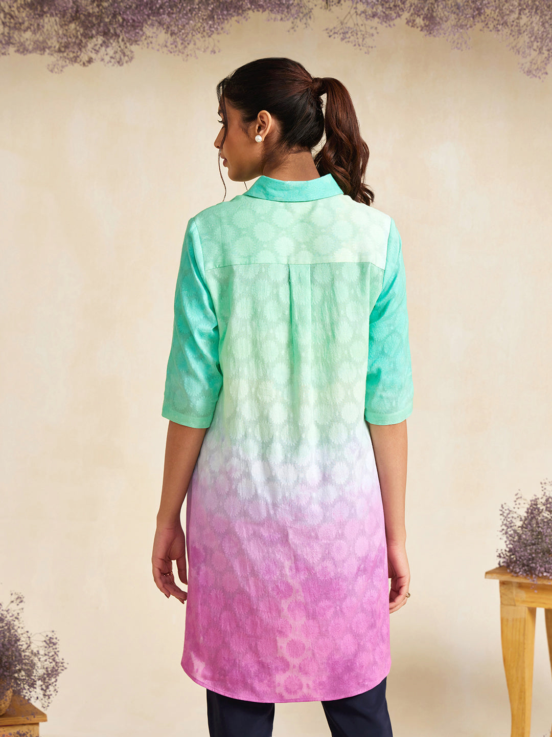 GREEN COSMIC BLAIR SHIRT
