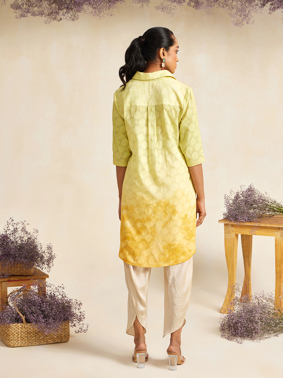 YELLOW COSMIC BLAIR SHIRT
