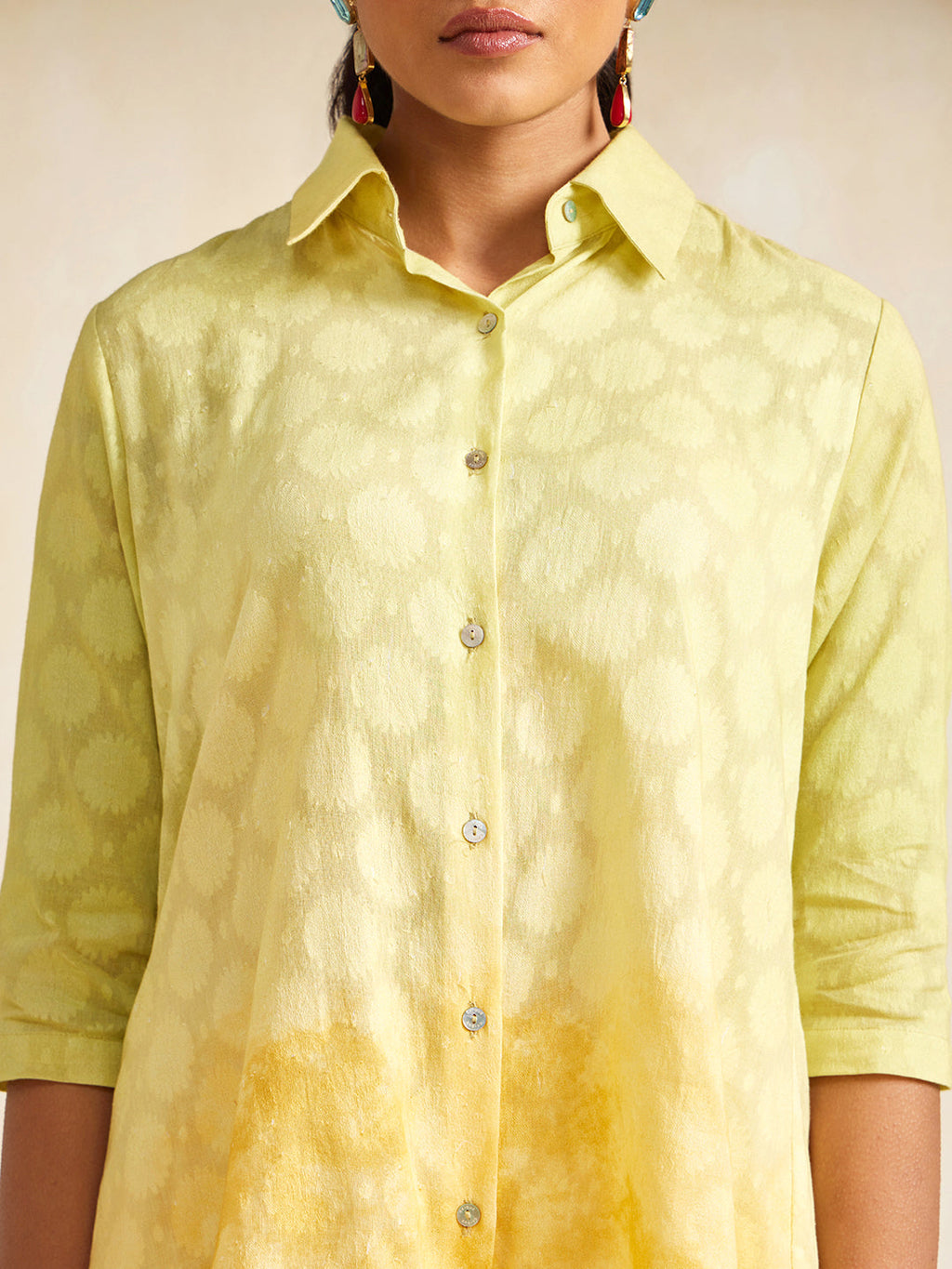 YELLOW COSMIC BLAIR SHIRT