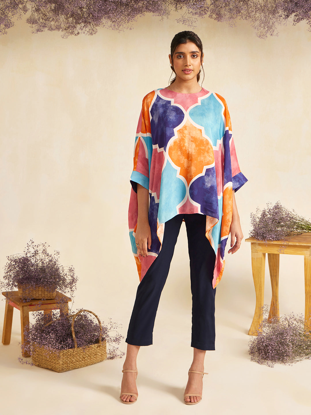 BLUE HERITAGE NILOFER SHIRT