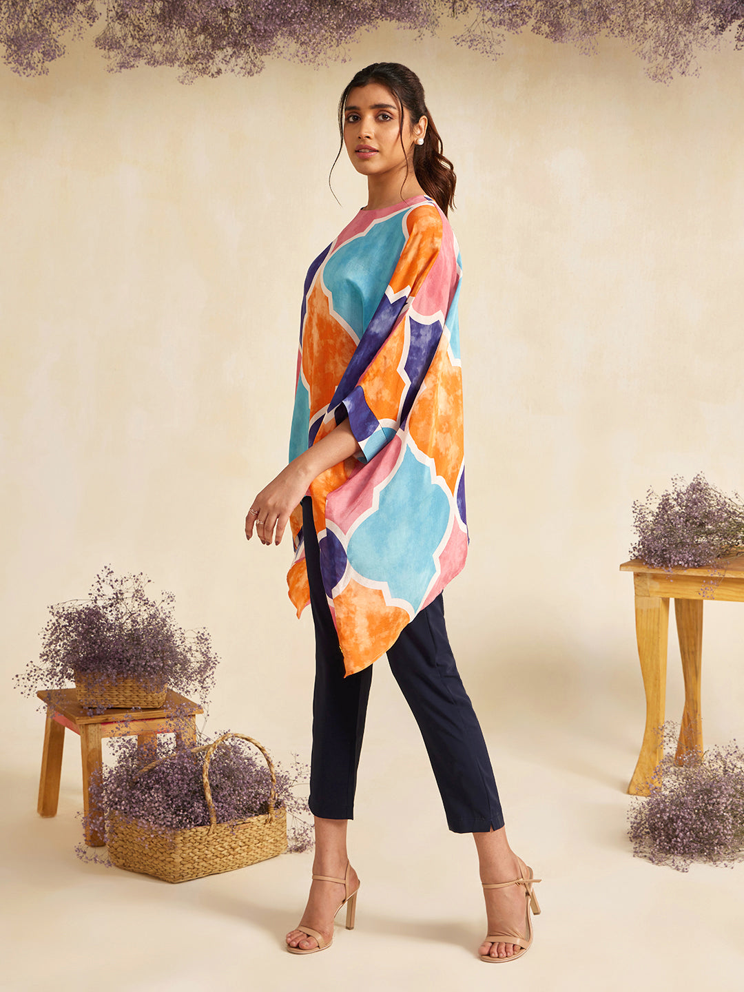 BLUE HERITAGE NILOFER SHIRT
