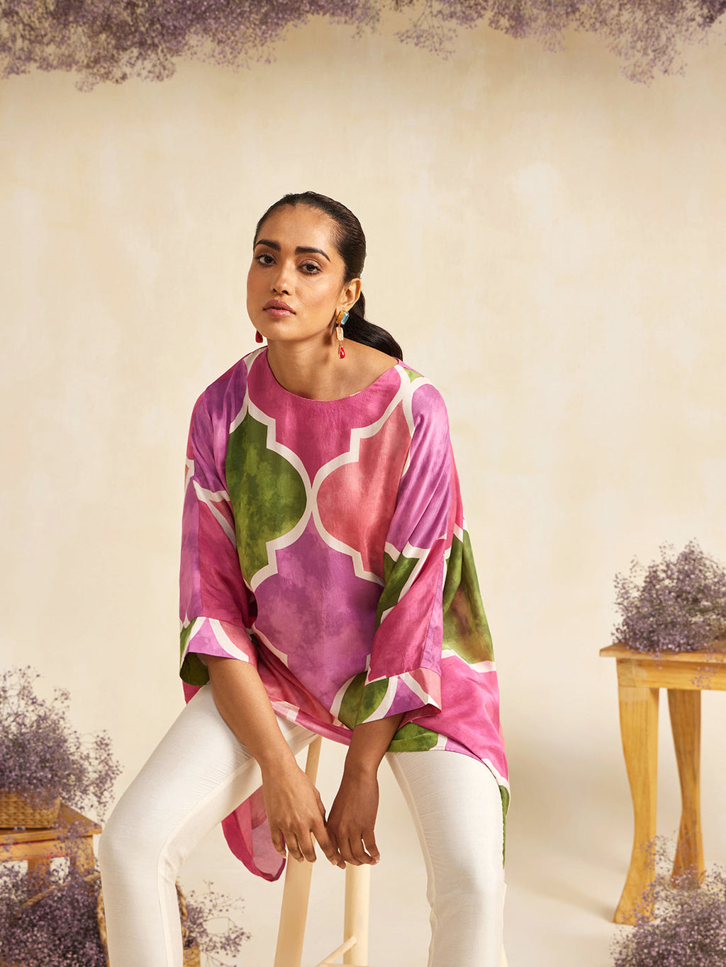 PINK HERITAGE NILOFER SHIRT