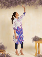 BLUE BLISS WHITNEY TUNIC