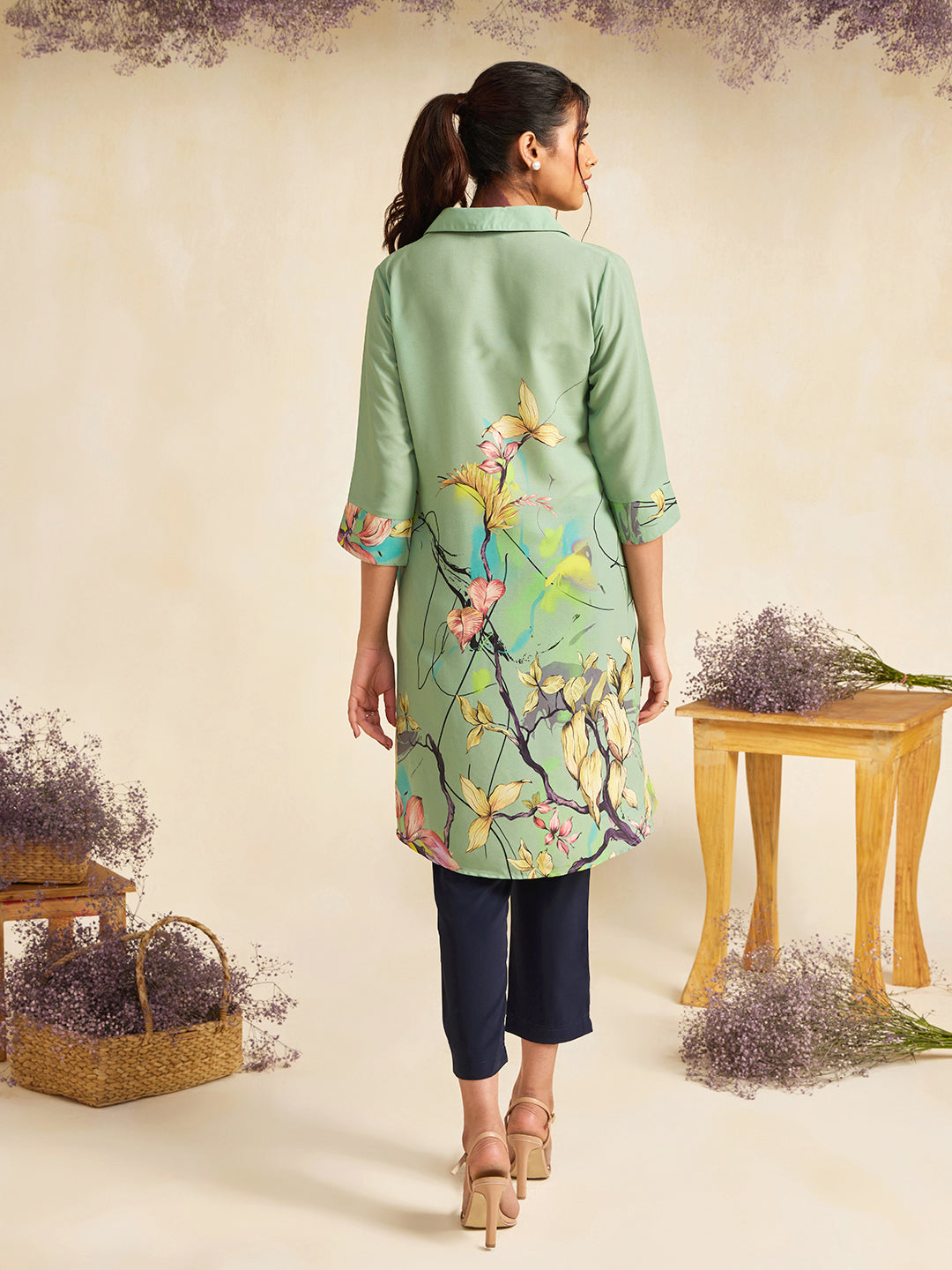 GREEN SUBLIME AARIA TUNIC