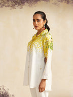 YELLOW AMALTAS CRYSTALLINE SHIRT