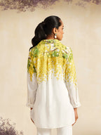YELLOW AMALTAS CRYSTALLINE SHIRT