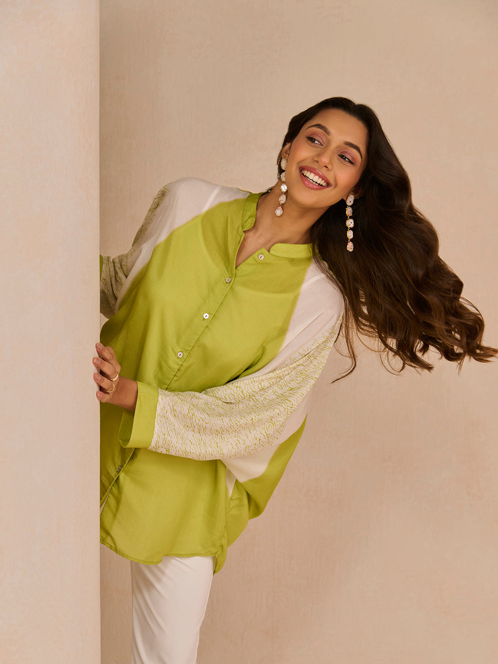 LIME MARCO ANAHA SHIRT