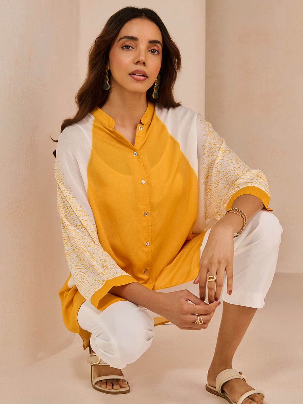 MUSTARD MARCO ANAHA SHIRT
