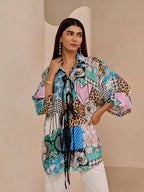 BLUE CALISTA ELAN SHIRT