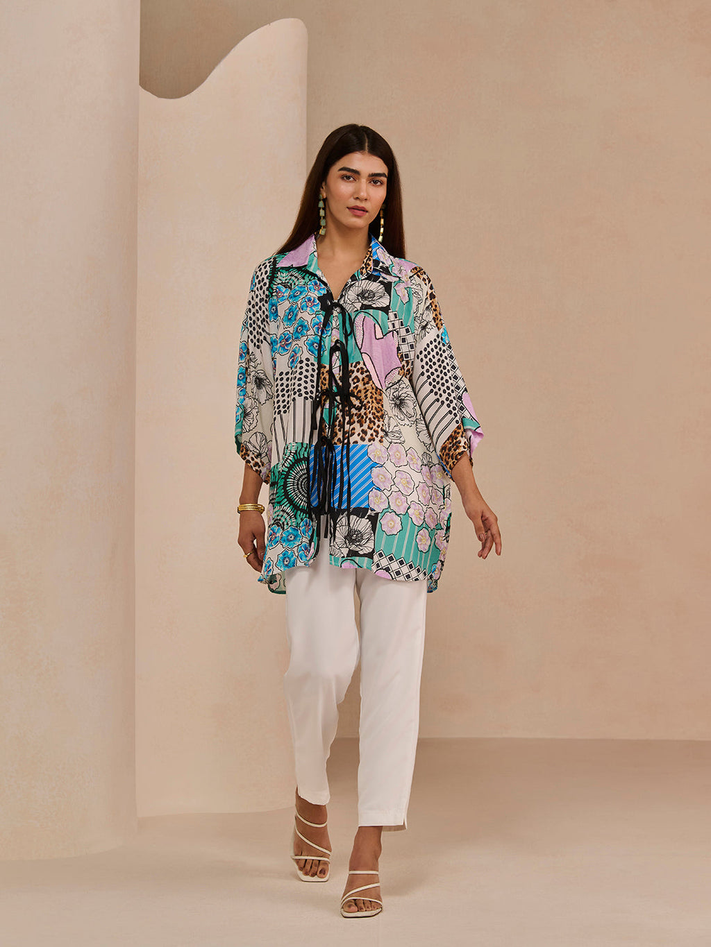BLUE CALISTA ELAN SHIRT