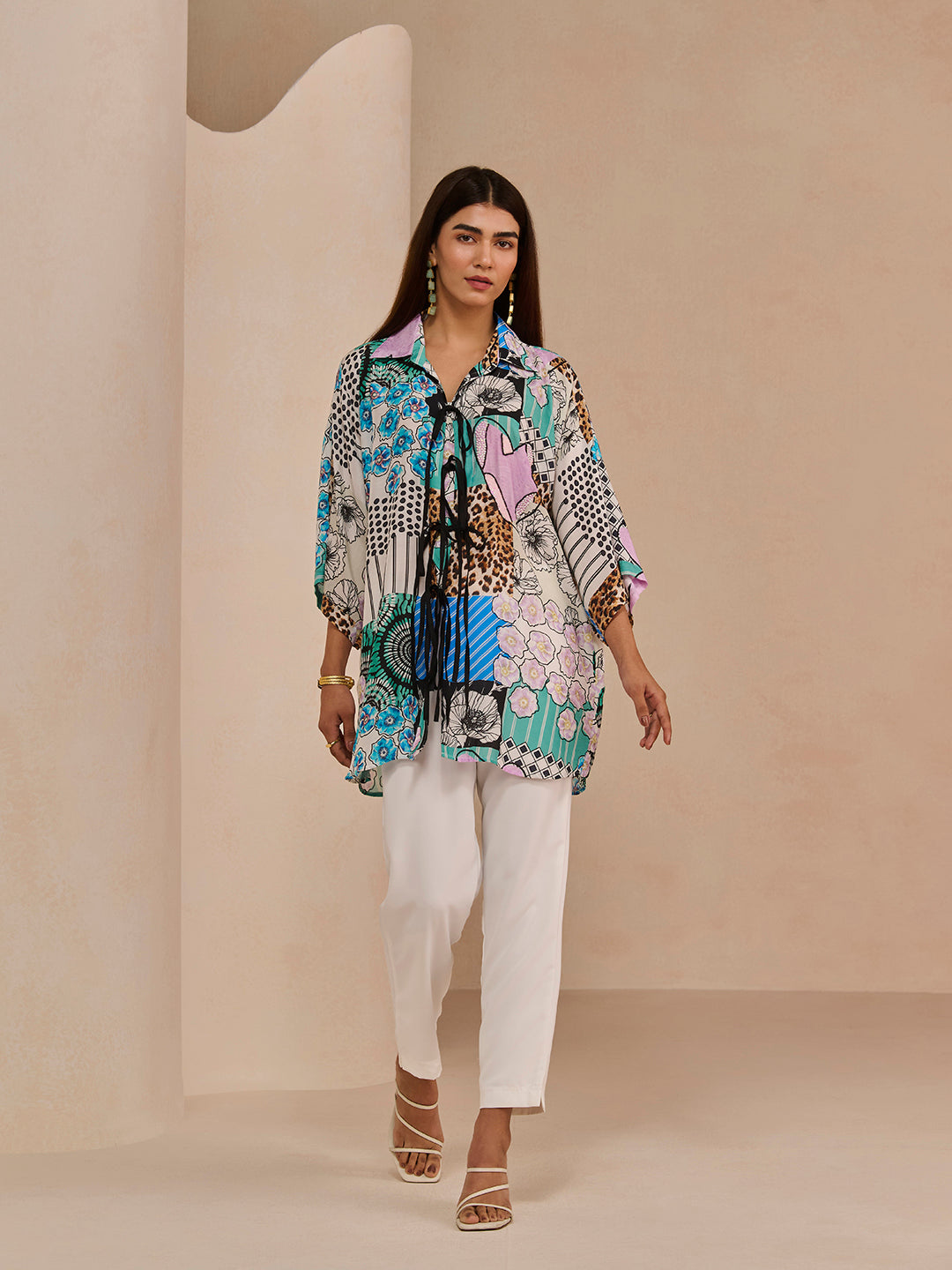 BLUE CALISTA ELAN SHIRT
