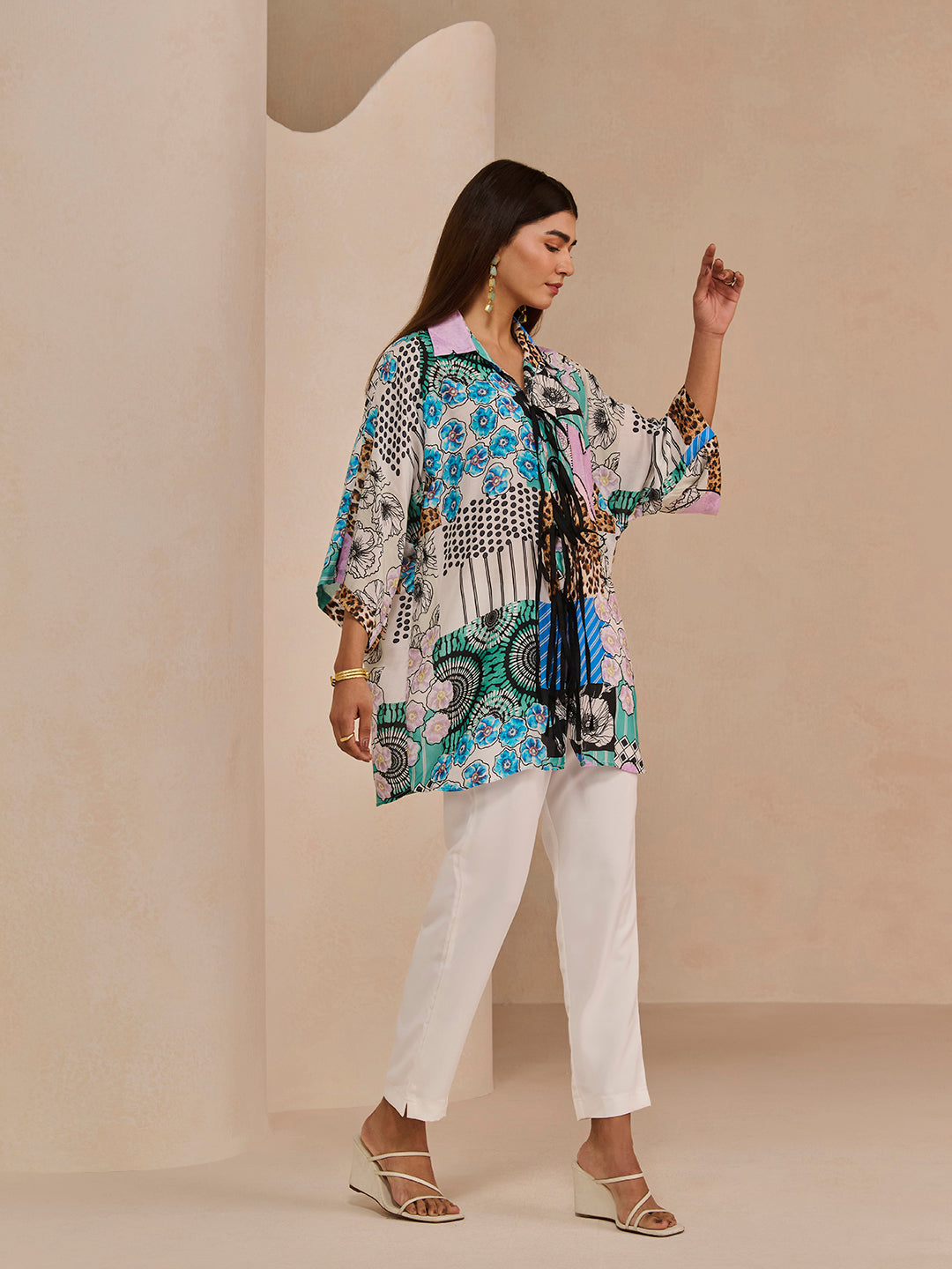 BLUE CALISTA ELAN SHIRT